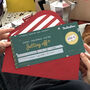 Christmas Jetting Off Scratch Boarding Pass, thumbnail 2 of 11