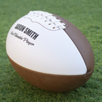 Personalised American Football Ball, 3 of 4