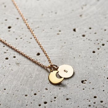 Personalised Sun And Moon Necklace, 4 of 7