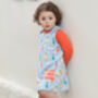 Reversible Baby Dress | Duck Print | Certified Organic, thumbnail 7 of 11