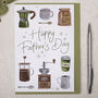 Coffee Brewing Father's Day Greeting Card, thumbnail 1 of 3