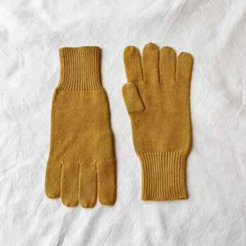 Fair Trade Luxury Soft Fine Knit Merino Ladies Gloves, 5 of 12
