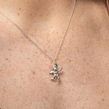 Sterling Silver Cherub Necklace, 3 of 5
