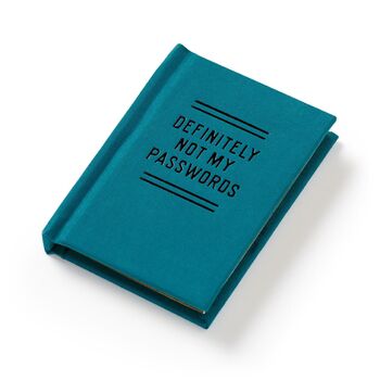 Definitely Not My Passwords Tiny Diary, 4 of 6