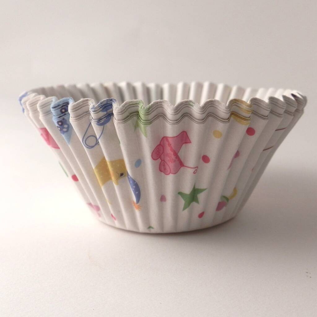Muffin And Cupcake Cases Baby Design By Bunting & Barrow