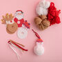 Make Your Own Christmas Pom Pom Decoration Kit, thumbnail 1 of 2