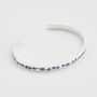 Silver Forget Me Not Bangle, thumbnail 6 of 9