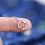 Sterling Silver Tiny Mobius Strip Pendant Necklace, thumbnail 9 of 12