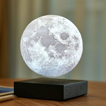 Black Smart Moon Lamp, 3 of 4