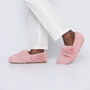 Pink Women's Heated Slippers With Removable Heatpads By Snug Toes, thumbnail 1 of 5