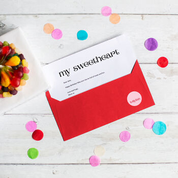 Valentines Day Sweetie Cake Gift, 7 of 8