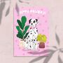 Happy Pawday Dalmatian Card, thumbnail 1 of 2