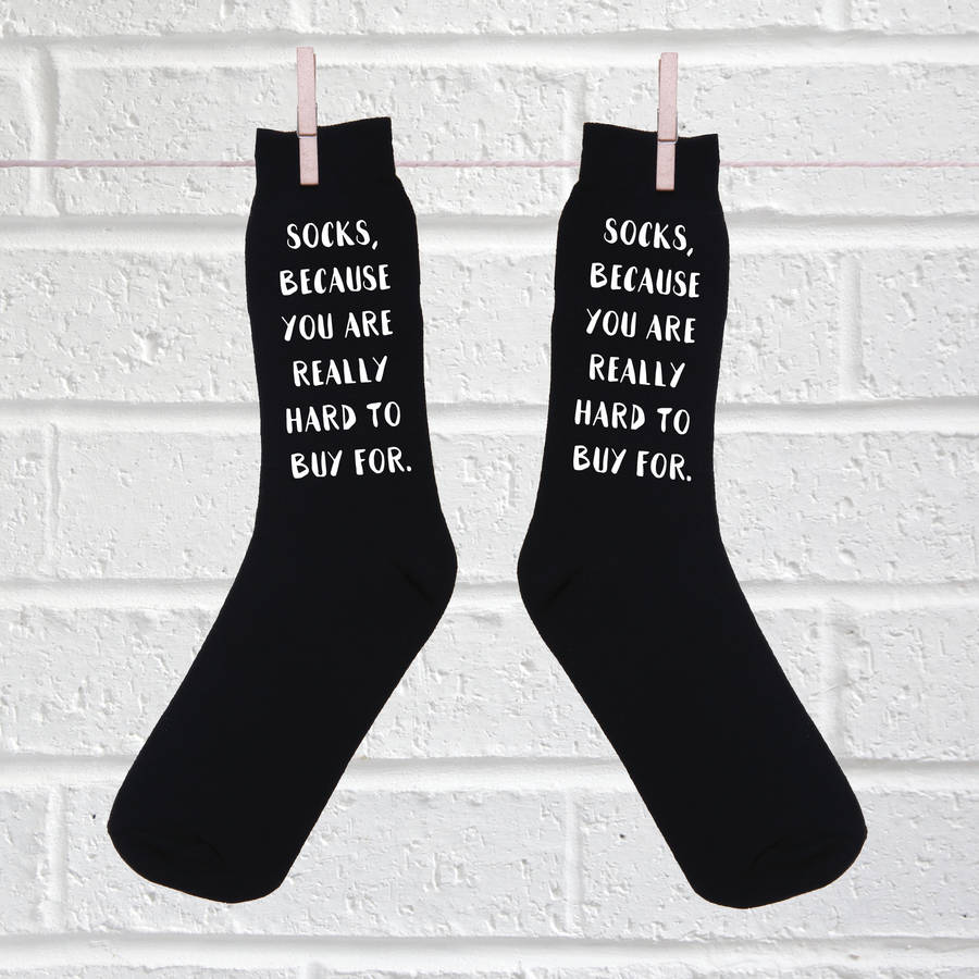 'Hard To Buy For' Men's Socks, 1 of 3