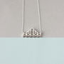 Brighton West Pier Sterling Silver Necklace, thumbnail 2 of 8