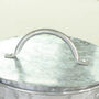 Personalised Galvanised Zinc Ice Bucket And Scoop, thumbnail 6 of 8