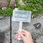 Personalised Acrylic Allotment Sign, thumbnail 1 of 7