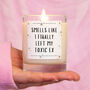 Funny Break Up Gift, Left My Toxic Ex Candle, thumbnail 1 of 6
