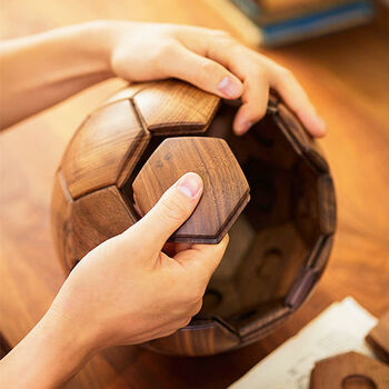 Personalised Wooden Football Puzzle, 6 of 9