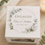 White Distressed Wedding Photo Cube Box, thumbnail 2 of 4