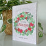 Christmas Wreath Nana Card, thumbnail 3 of 3