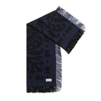 Jacquard Cashmere Stole, 2 of 4