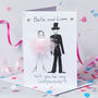 Handmade Personalised 3D Will You Be My Godparents Card, thumbnail 1 of 1