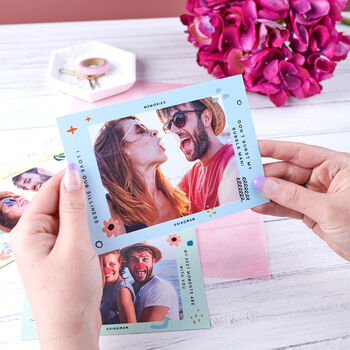 Personalised Set Of Pastel Photo Postcards, 3 of 5
