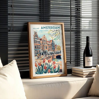 Amsterdam, Netherlands Poster, 3 of 12