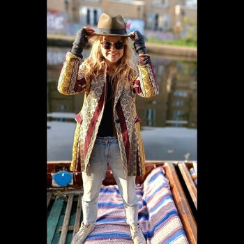 Janis Joplin Organic Cotton Coat, 10 of 10