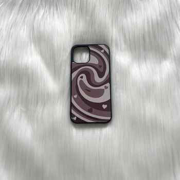 Swirls And Hearts Phone Case, 5 of 5