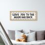 To The Moon And Back Framed Print, thumbnail 10 of 12