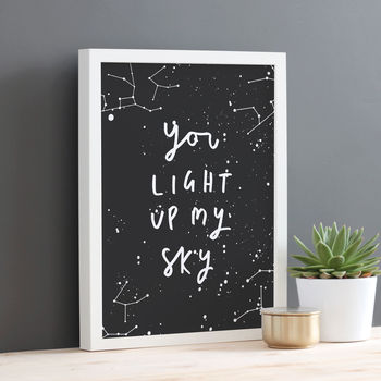 Light Up My Sky Constellation Print, 2 of 2