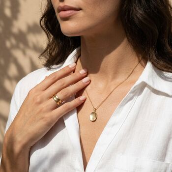 Personalised Silver Organic Dog Nose Print Necklace, 4 of 11