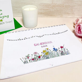 Personalised Birth Flower Calendar, 2 of 3