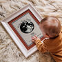 Personalised Moon Phase Date Print New Baby Gift, thumbnail 1 of 11