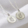 Mini St Christopher Necklace, thumbnail 3 of 8