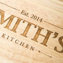 Personalised Family Chopping Board, thumbnail 3 of 5
