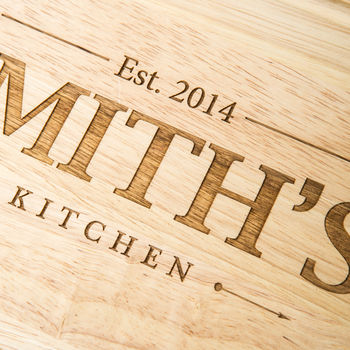 Personalised Family Chopping Board, 3 of 5