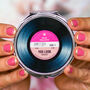 'You Look Great' Vinyl Record Compact Mirror, thumbnail 1 of 10