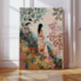 Female Flower Landscape Art Print, thumbnail 1 of 3