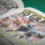 Six Nations Personalised Gift Rugby Newspaper Book, thumbnail 3 of 12