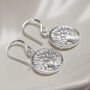 Sterling Silver Dangly Tree Of Life Earrings, thumbnail 8 of 10