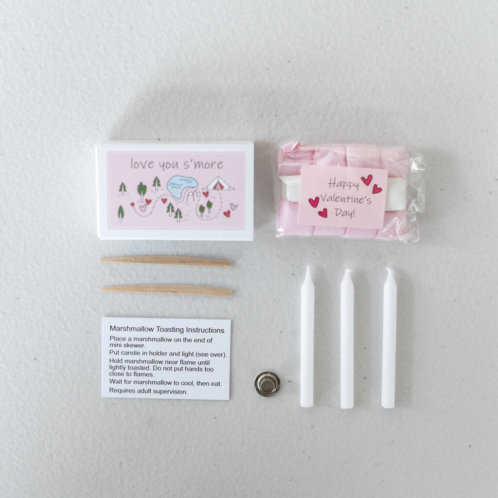 Love You S'more Mini Marshmallow Toasting Kit By Marvling Bros Ltd