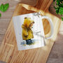 Personalised Name Painted Rainy Bear Gift Mug, thumbnail 1 of 4