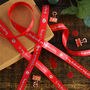 Valentine's Day 15mm Personalised Printed Ribbon, thumbnail 3 of 7