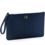 Personalised Monogram Faux Leather Flat Pouch, thumbnail 8 of 12