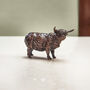 Miniature Bronze Highland Cow Sculpture, thumbnail 1 of 12