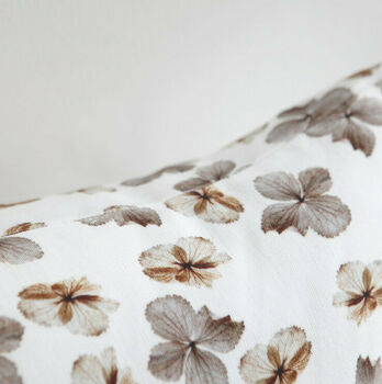 Dried Hydrangea Cushion Cover, 3 of 6