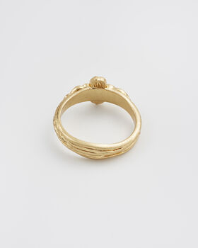 Poppy Anemone Gold Ring, 4 of 8