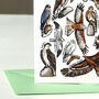 Birds Of Prey Of Britain Greeting Card, thumbnail 6 of 7